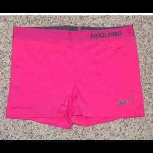 Pink Nike Spandex