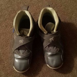 Silver Jordans