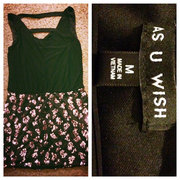 Sequenced dress