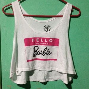 Barbie crop top.