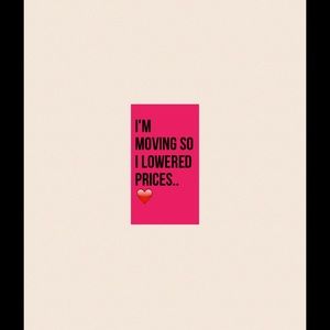 Moving sale