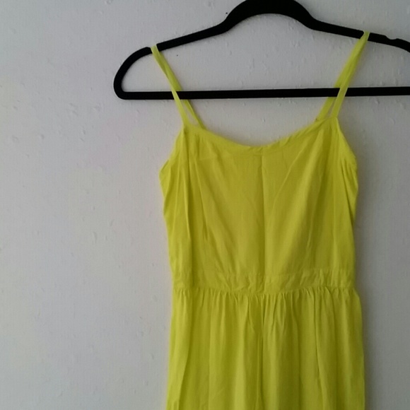 Bright Yellow Dress