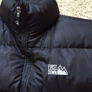 first down bubble coat