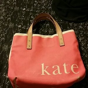 Kate Spade canvas lunch bag