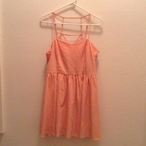 Caged Pink Dress