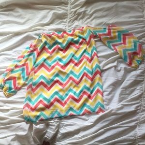 Chevron shirt - here goes nothin'!