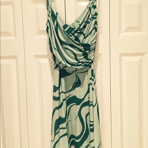 NWT. Express teal green dress