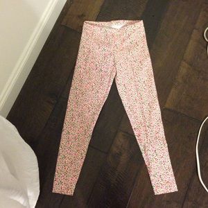 Floral leggings