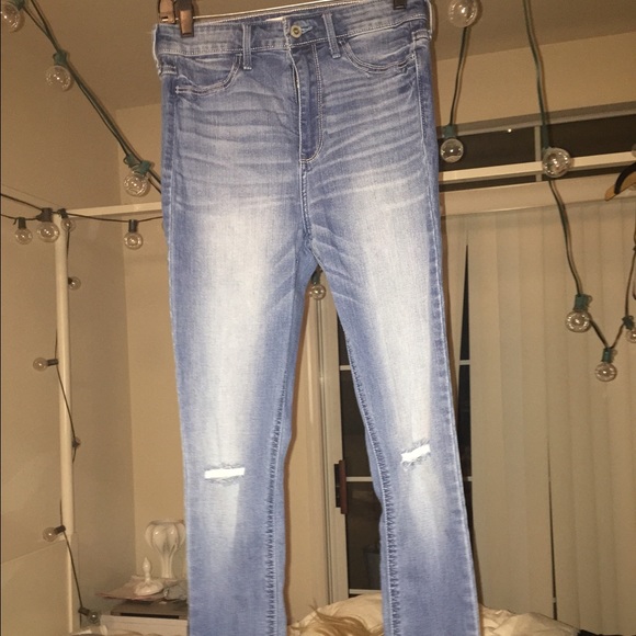 High waisted hollister jeans