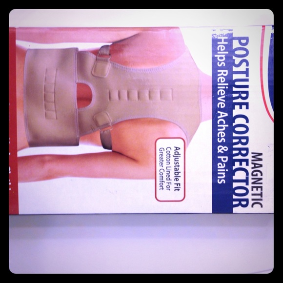 Magnetic posture corrector.