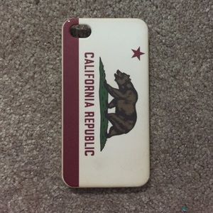 California Republic iPhone 4 case