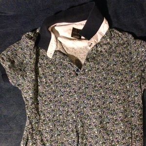 Men Floral Polo