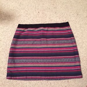 Tribal print skirt