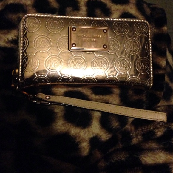 Michael Kors Wallet Rose Gold
