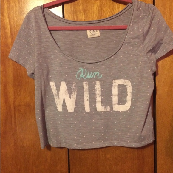 Run Wild crop top