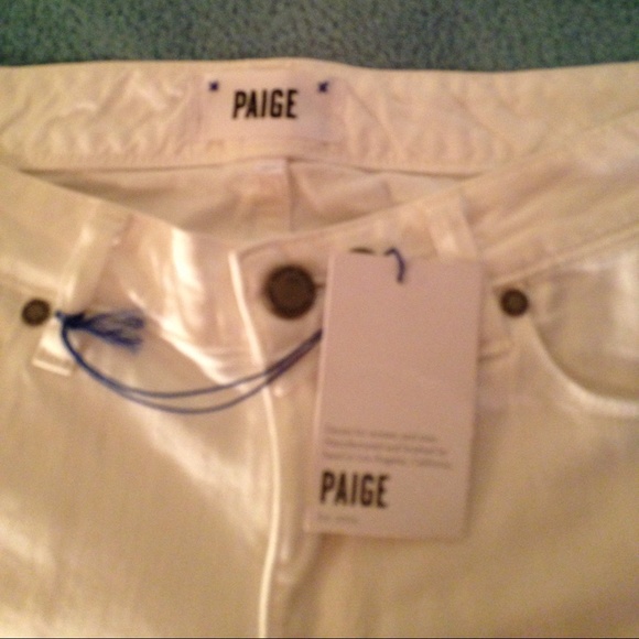 New Paige white denim skinny jeans! - Picture 2 of 6