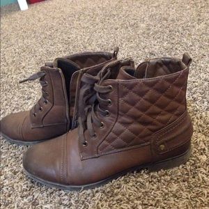 Brown boots