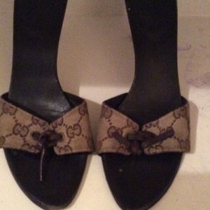 Authentic Gucci heels size 8
