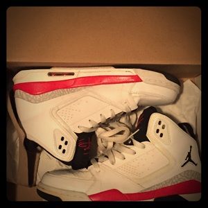 Nike Air Jordan SC 2 White Red Black Sneakers