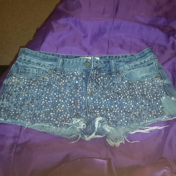 Bedazzled Pink shorts
