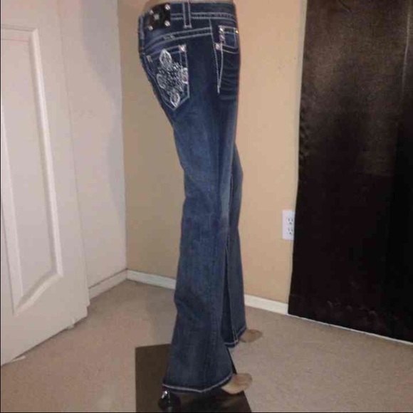 ♦️SOLD ON MERCARI♦️BRAND NEW- MISS ME JEANS 24x32 - Picture 2 of 3