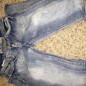 Blue wash out walflower jeans