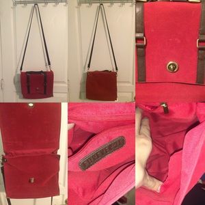 ***SOLD*** Forever21 velvet bag