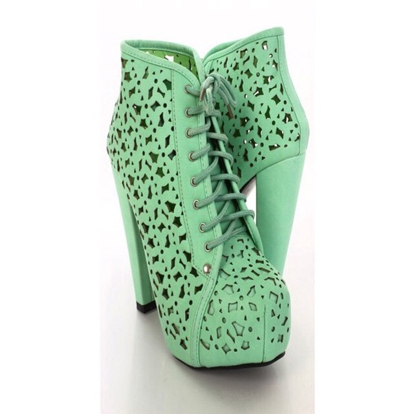 Mint Booties