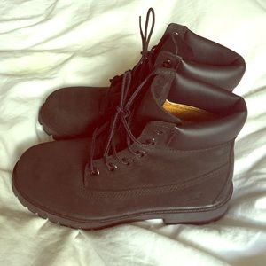 Black Timberland Women's size 7