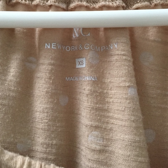 Cute Beige Polka Dot Top - Picture 2 of 3