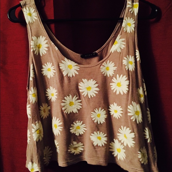 sunflower crop top