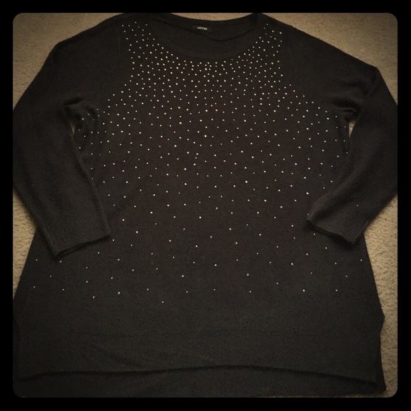 XL Black Tunic sweater