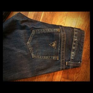 Guess premium daredevil bootcut jeans