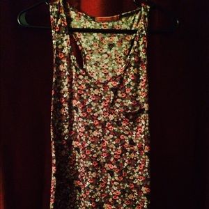floral tank top