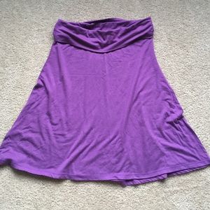 EUC Old Navy fold-over waist skirt