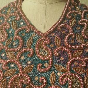 Tops - ViNtage Beaded Crop Top Tops - ViNtage Beaded Crop Top