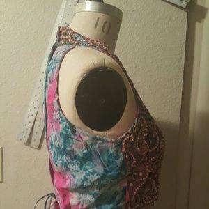 Tops - ViNtage Beaded Crop Top Tops - ViNtage Beaded Crop Top