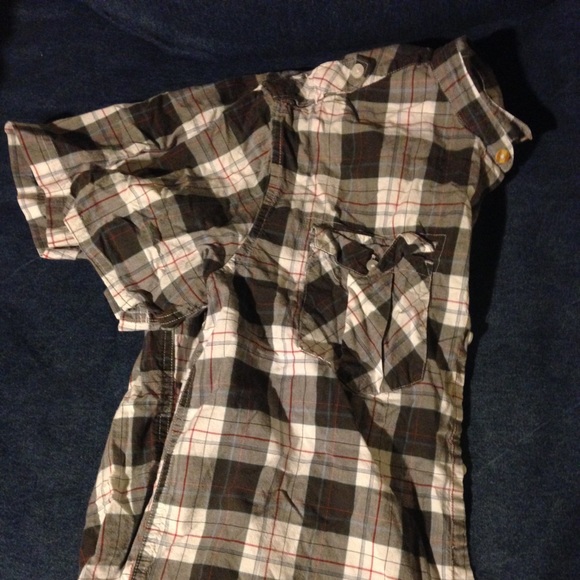 Plaid button up