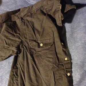 Black Wrangler Button up