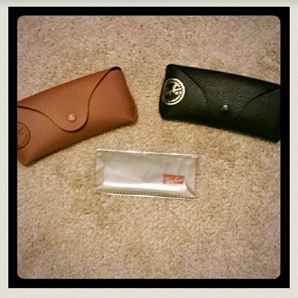 Discounted shipping!! Two new Ray Ban cases