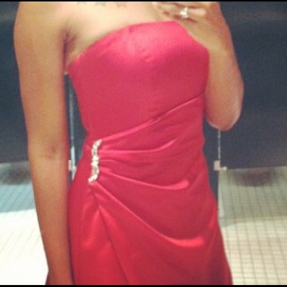 SOLD - Red formal Gown