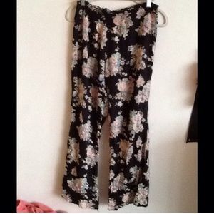 Brandy Melville Floral Pants for @ohhstephaniee