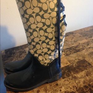Coach boots women size10