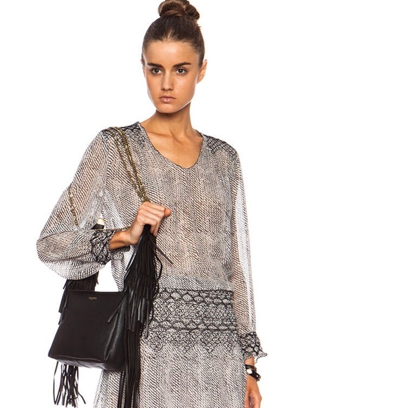 Lanvin Small Tribale Bag black with gold. - Picture 3 of 15