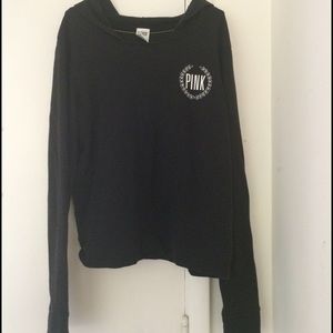 Pink by Victoria's Secret hoodie size Large