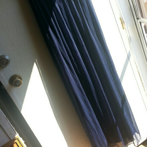 Navy blue/Silver Formal Dress - Picture 3 of 4