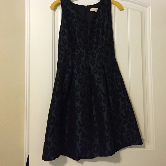 LOFT animal print dress