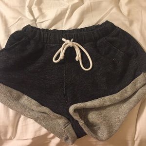 Divided gray shorts