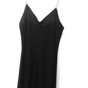 Ralph Lauren black dress.