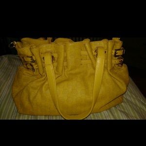 MICHAEL KORS SIGNATURE PERFORATED LEATHER BAG